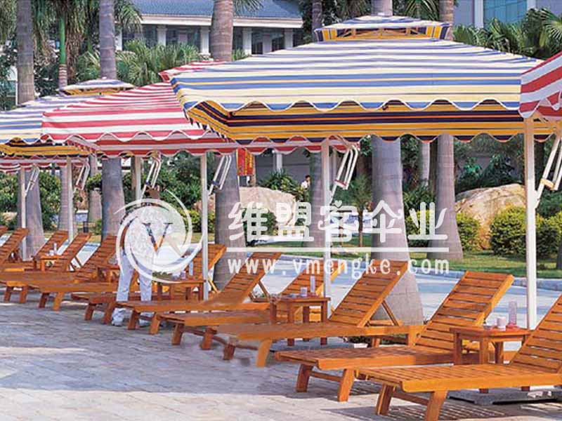 沙滩浴场休闲伞