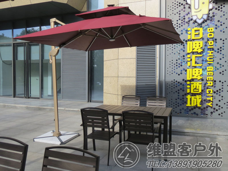 户外伞外摆桌椅2